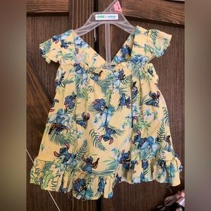 Disney Stitch short and shirt set